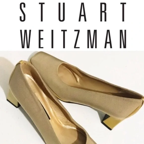 Stuart Weitzman vintage block heels Size 8.5 - Picture 2 of 6